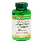 Nature's Bounty High Absorption Magnesium Glycinate 240mg 180 Capsules