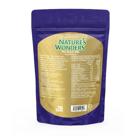 Nature's Wonders The Royal Mix 220g