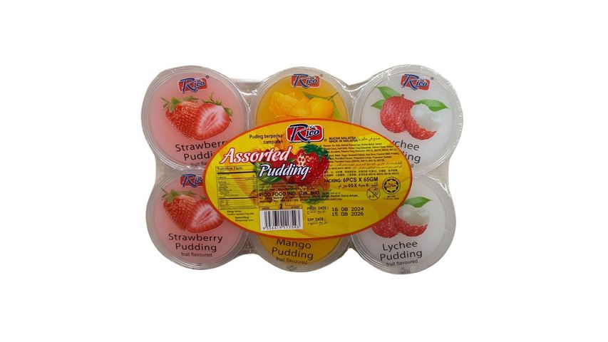 Rico Assorted Pudding 390g
