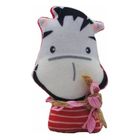 Catnip Toy Big Head Zebra 1 Unit