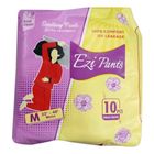 Ezi Pants Sanitary Waist (Medium 32-40 Inches) Period Panties 10 Pieces
