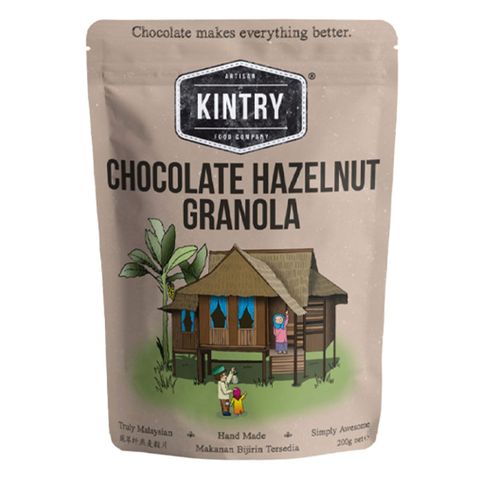 Kintry Chocolate Hazelnut Granola 200g