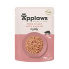 APPLAWS | POUCH TUNA FILLET WITH SALMON IN JELLY (CATS) 70g (MPM08278MLA)