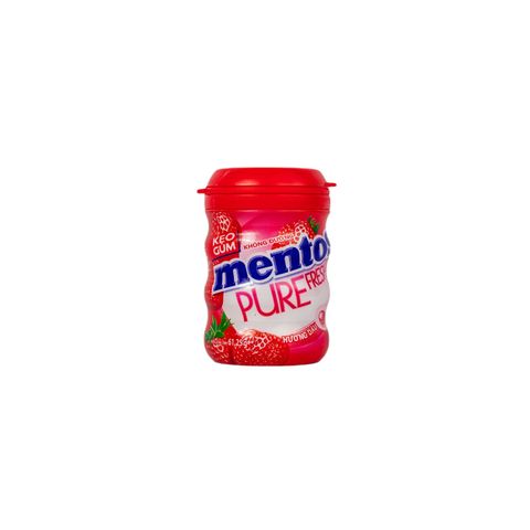 Mentos Pure Fresh Strawberry Mints 61g