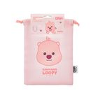 Miniso Zanmang Loopy Collection Fabric Drawstring Bag Small 1 Piece