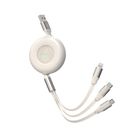 Miniso Master Series 3-in-1 Charging Cable Beige 1 Piece