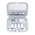 Miniso Multi-type Charging Cable Case White 1 Set