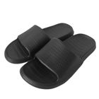 Miniso Men's Honeycomb Pattern Soft Sole Bathroom Slippers Black (41-42) 1 Pair