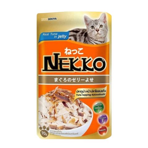 Nekko Cat Food Tuna Topping Katsuobushi 70g