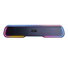 Kisonli LED-913 Soundbar Bluetooth Gaming Colorful Light Speaker with RGB Light 1 Unit