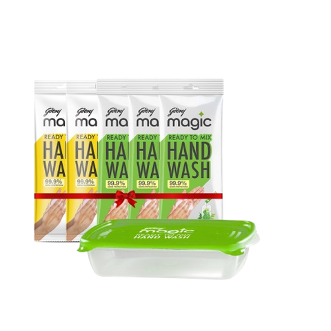 Buy 5 Pieces Magic Handwash & Get Free Tiffinbox 1 Piece