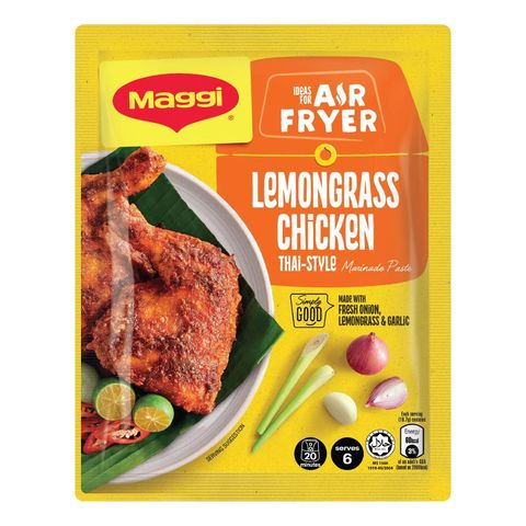 Maggi Air Fryer Recipe - Lemongrass Chicken 100g