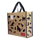 Daiso Reusable Bag Cats (43 x 37 x 15cm) 1 Piece