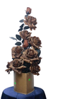 Artificial Flower Vase Brown Color 1 Piece