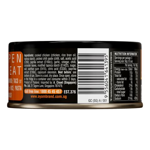 Ayam Brand Pulled Chicken Buffalo 150g