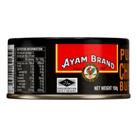 Ayam Brand Pulled Chicken Buffalo 150g