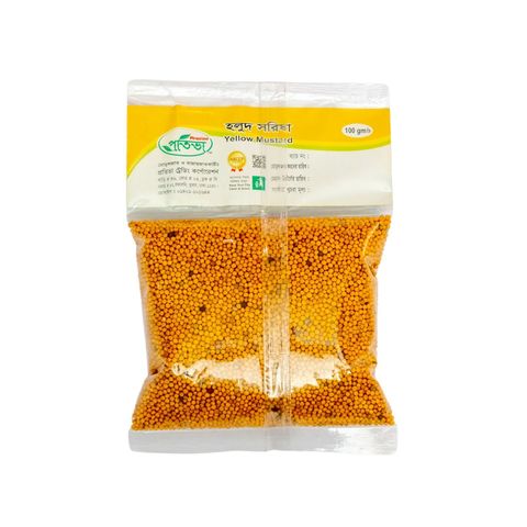 Protiva Shorisha Dana (Yellow Mustard) 100g