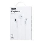 01010085W Remax RM-702A Type-C Wired Earedphone for Music and Call (1.2m) 1 Piece