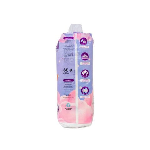 Paisoft Premium Pants Baby Diaper M (7-12kg) 52 Pieces