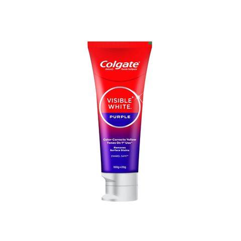 Colgate Visible W.Purple T.Paste 120g IN