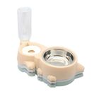 Pet Food Bowl With Autometic Water Dispenser 1 Piece