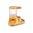 Water Dispenser Automatic 2 In1 Pet Dog Food Bowls Feeder 1 Piece