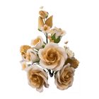 Gum Paste Flower Large Rose Gold (14 x 21cm) 1 Unit