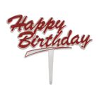 Happy Birthday Clear Red Tag 1 Unit