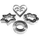 Plastic Cookie Cutter 12 Pieces