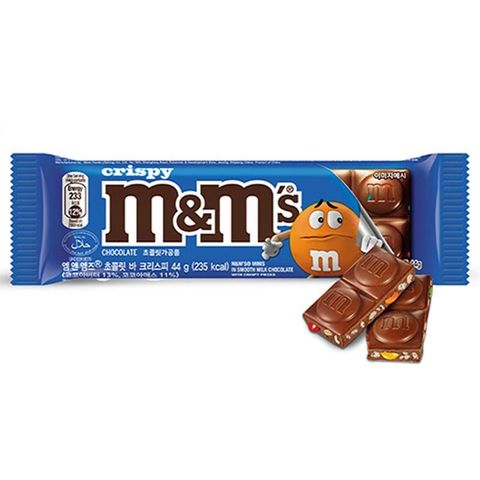 M&M's Crispy Chocolate Bar 44g