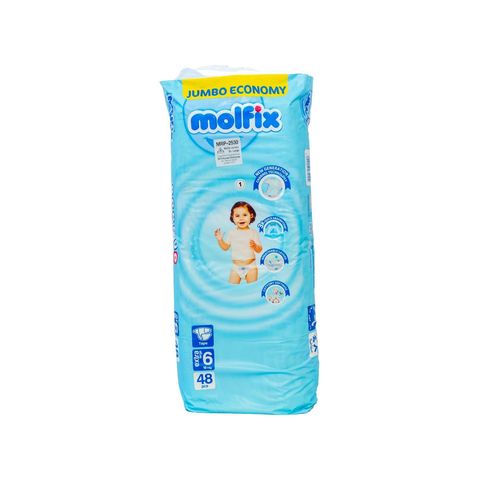 Molfix Diaper jumbo Extra Large 16+kg 48 Pieces
