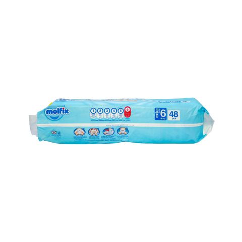 Molfix Diaper jumbo Extra Large 16+kg 48 Pieces