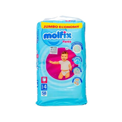 Molfix Pant Jumbo Maxi 9-14kg 52 Pieces