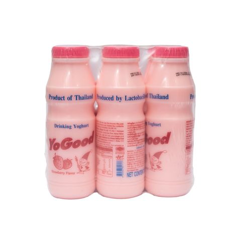 YoGood Drinking Yoghurt Strawberry 300ml x 6 Bottles 1800ml