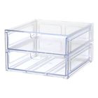Daiso Accessory Drawer Storage Case 2 Tiers (13cm x 13cm x 8cm) 1 Piece