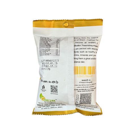 Mazzak Cashew Nut Roasted Lemon 40g