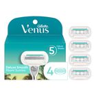 Gillette Venus Miami Sunrise Deluxe Smooth Sensitive Blade Refills 4 Pieces