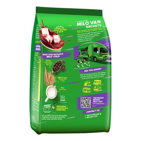 Milo Van Sachets 12 x 26g