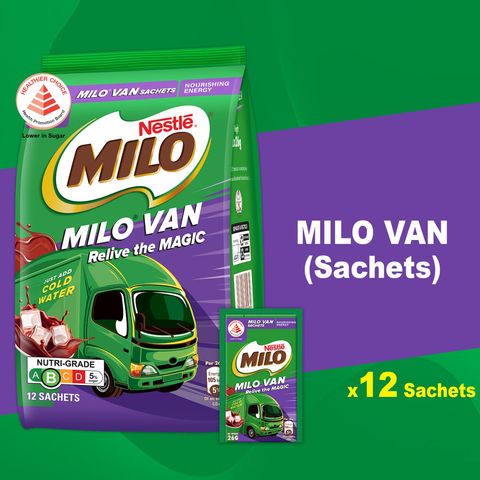 Milo Van Sachets 12 x 26g