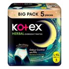 Kotex Herbal Overnight Panties L-XL 5 Pieces