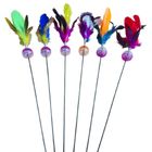 Feather Stick Toy With Jingle Bell 1 Piece