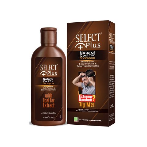 Select Plus Natural Coal Tar Shampoo 75ml