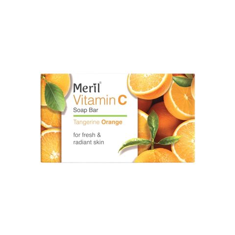 Meril Vitamin C Soap Bar Tangerine Orange 100g