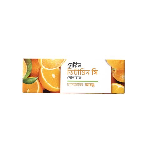 Meril Vitamin C Soap Bar Tangerine Orange 100g
