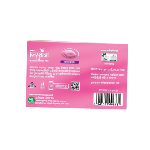 Leona Balanced Moisture Rose & Glycerin Soap 100g