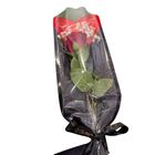 Love Single Red Rose in Love You Wrapping 1 Bouquet