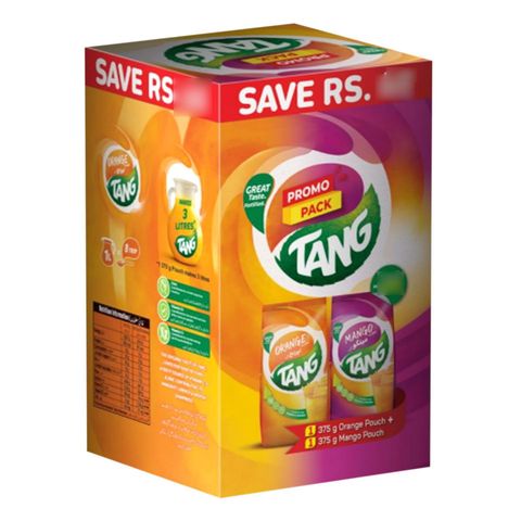 Tang Pouch Orange + Mango 750g
