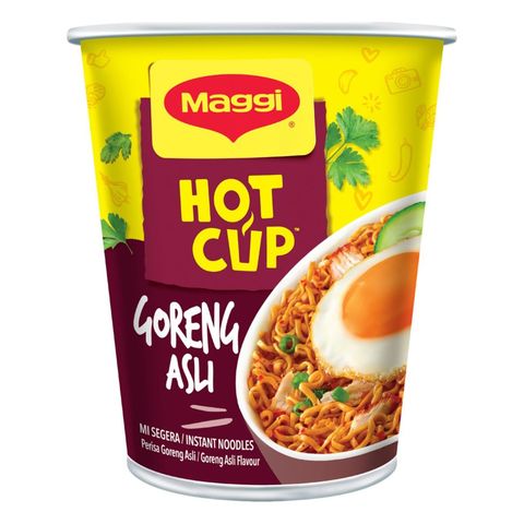 Maggi Hot Cup Goreng Asli 64g