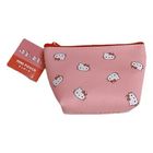 Sanrio Mini Pouch Boat Shape Kitty Lettering 1 Piece