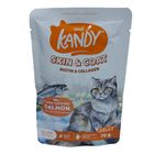 Kandy Cat Food Skin & Coat Tuna Topping Salmon Jelly 70g